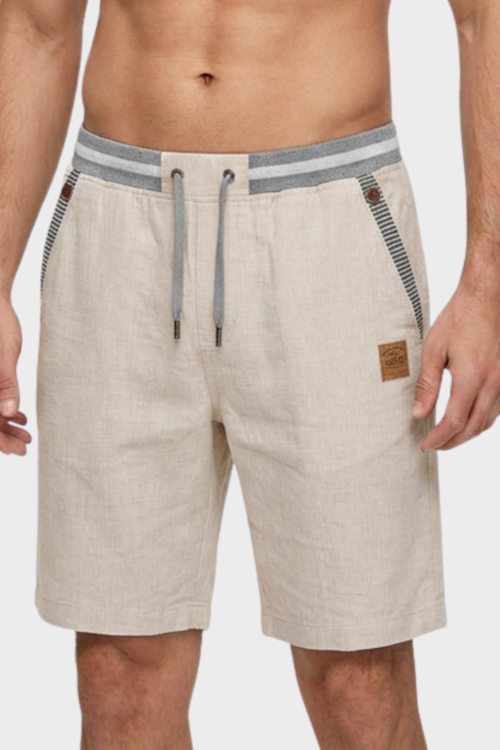 Men's Drawstring Shorts | Contrast Waistband