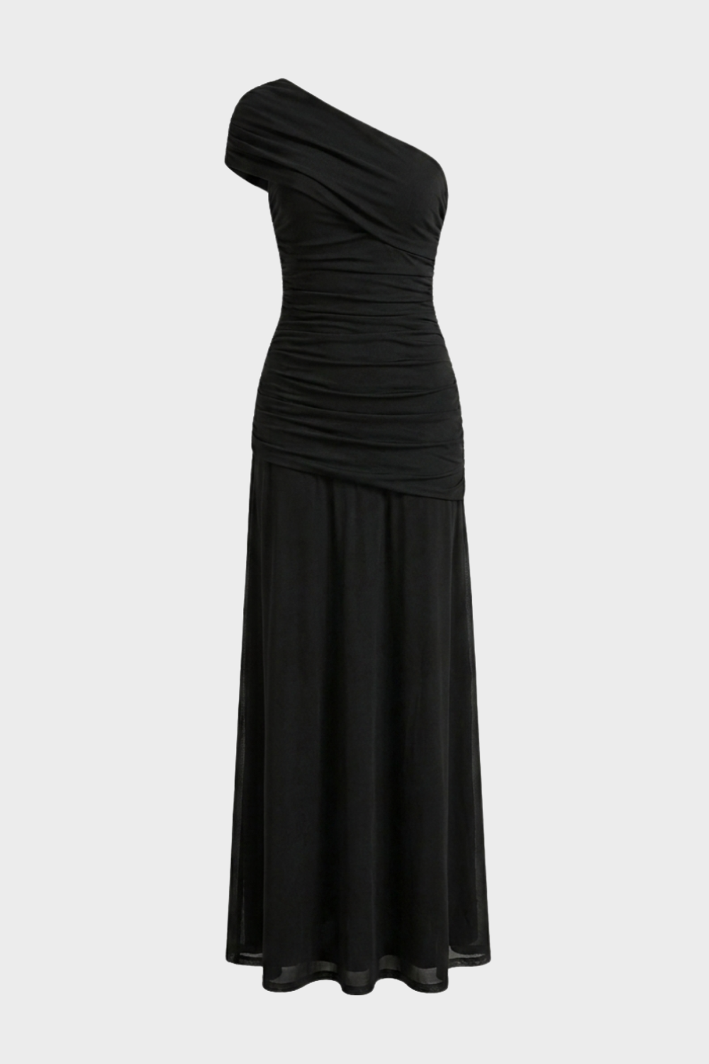 Women's One-Shoulder Maxi | Ruched