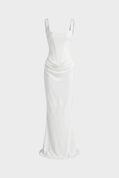 Women's Corset Bodycon Maxi | Backless