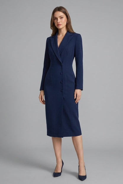 Women's Blazer Midi Dress | Tailored