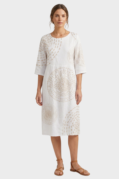 Women's Linen-Look Midi | Textured