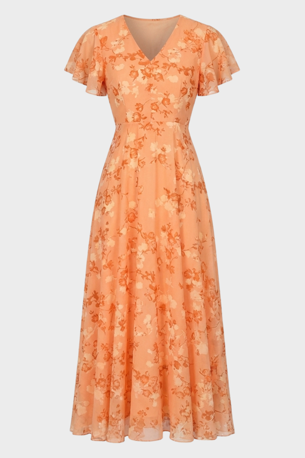 Women's Floral Wedding Maxi | Flutter