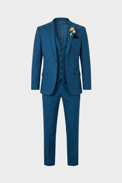 Men's Slim Fit Three-Piece Suit
