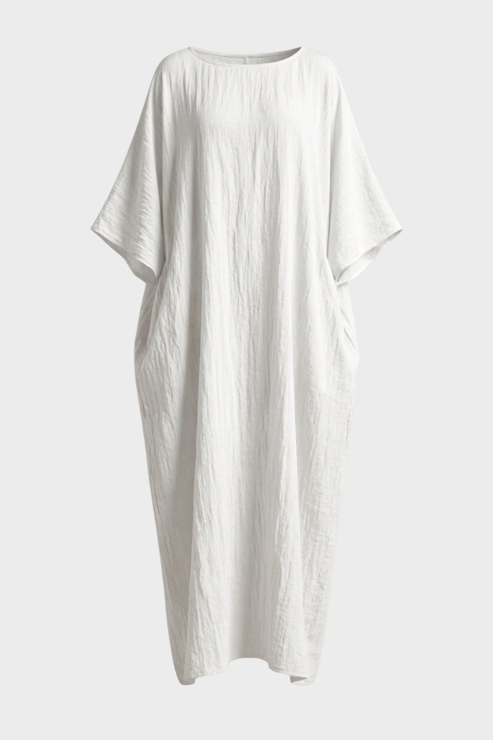 Women's Oversized Linen Maxi | Batwing