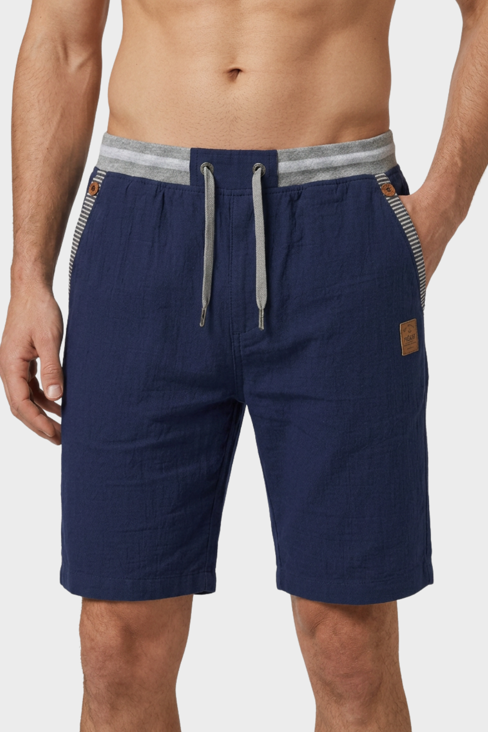 Men's Drawstring Shorts | Contrast Waistband