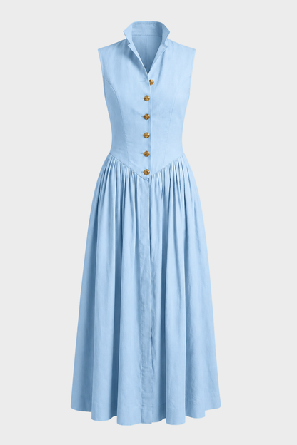 Women's Pleated A-Line Midi | Flare