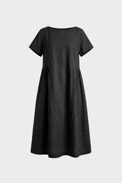Women's Oversized Linen Maxi | Batwing
