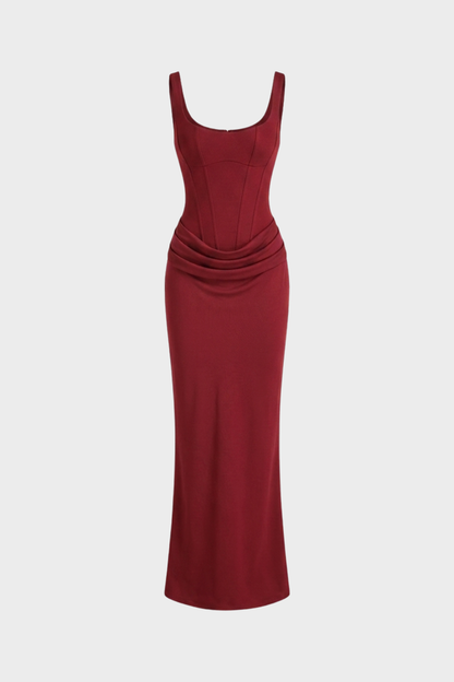 Women's Corset Bodycon Maxi | Backless