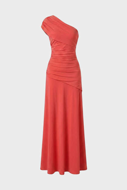 Women's One-Shoulder Maxi | Ruched