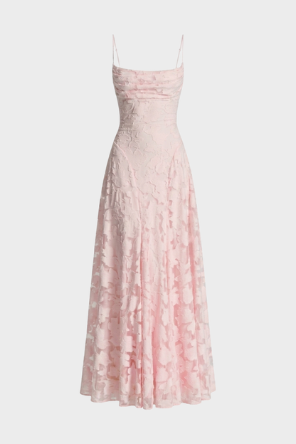 Women's Floral Maxi Dress | Strappy