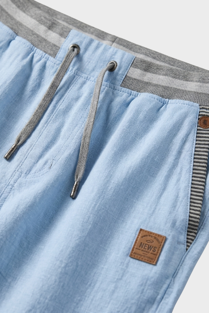 Men's Drawstring Shorts | Contrast Waistband