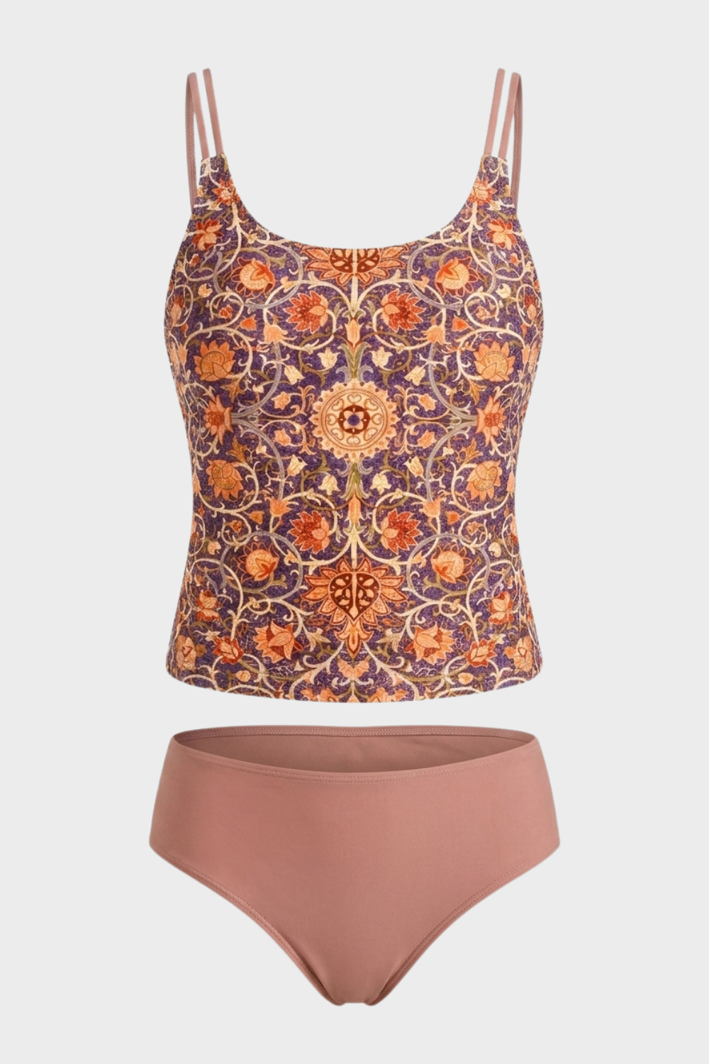 Women's Tankini Swimsuit | Boho Print