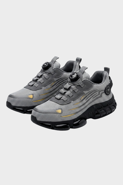 Men Lace-Up Sneaker | Ridged Sole