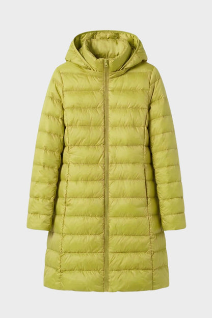 Women's Long Puffer Coat | Hooded