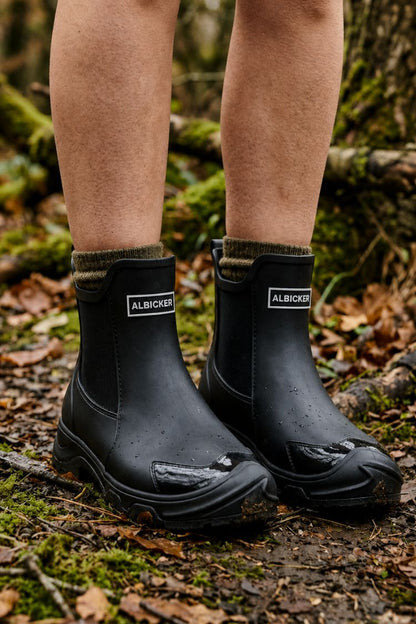 Men's Rubber Chelsea Boots | Slip-On