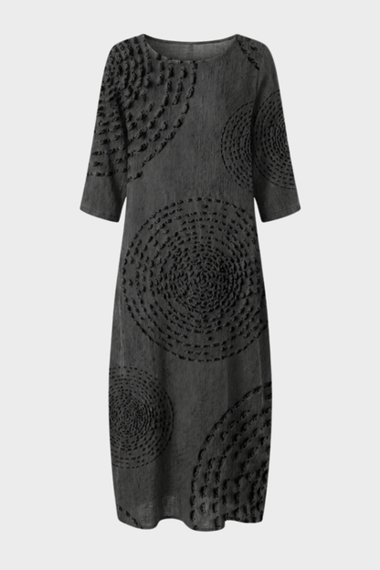 Women's Linen-Look Midi | Textured