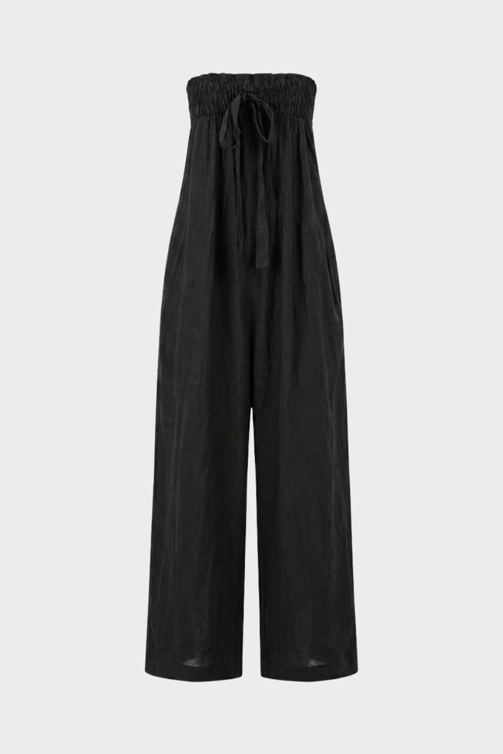 Women's Strapless Jumpsuit | Wide-Leg