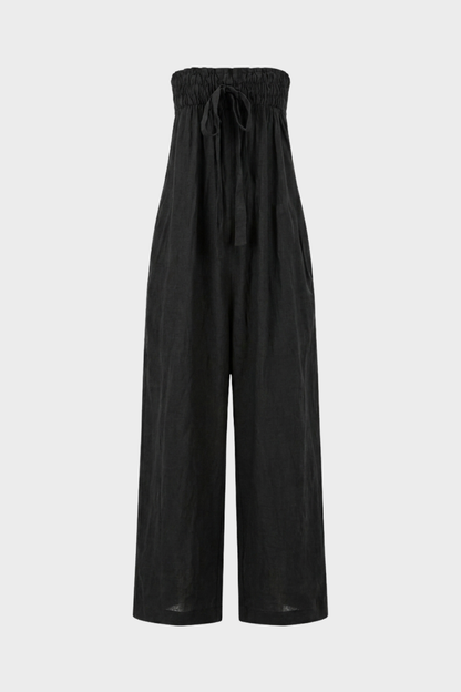 Women's Strapless Jumpsuit | Wide-Leg