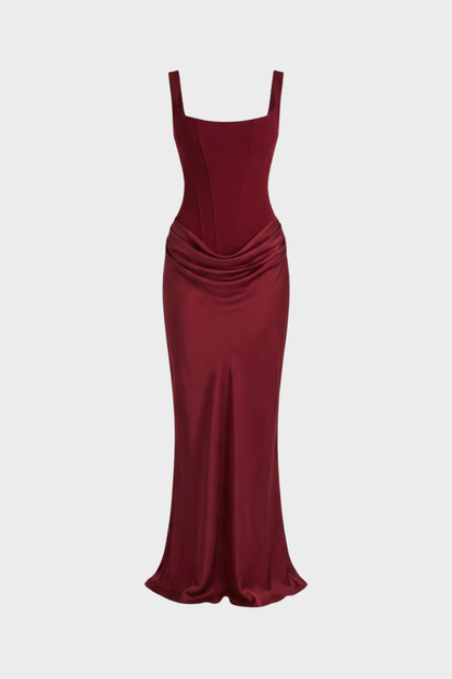 Women's Corset Bodycon Maxi | Backless
