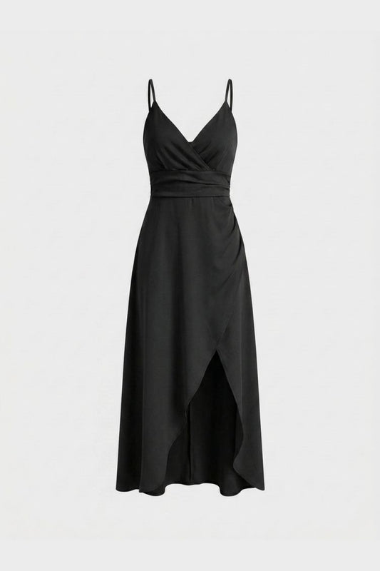 Women's Slip Maxi Dress | V-Neck