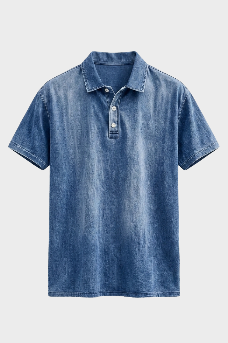 Men's Washed Polo Shirt | Vintage