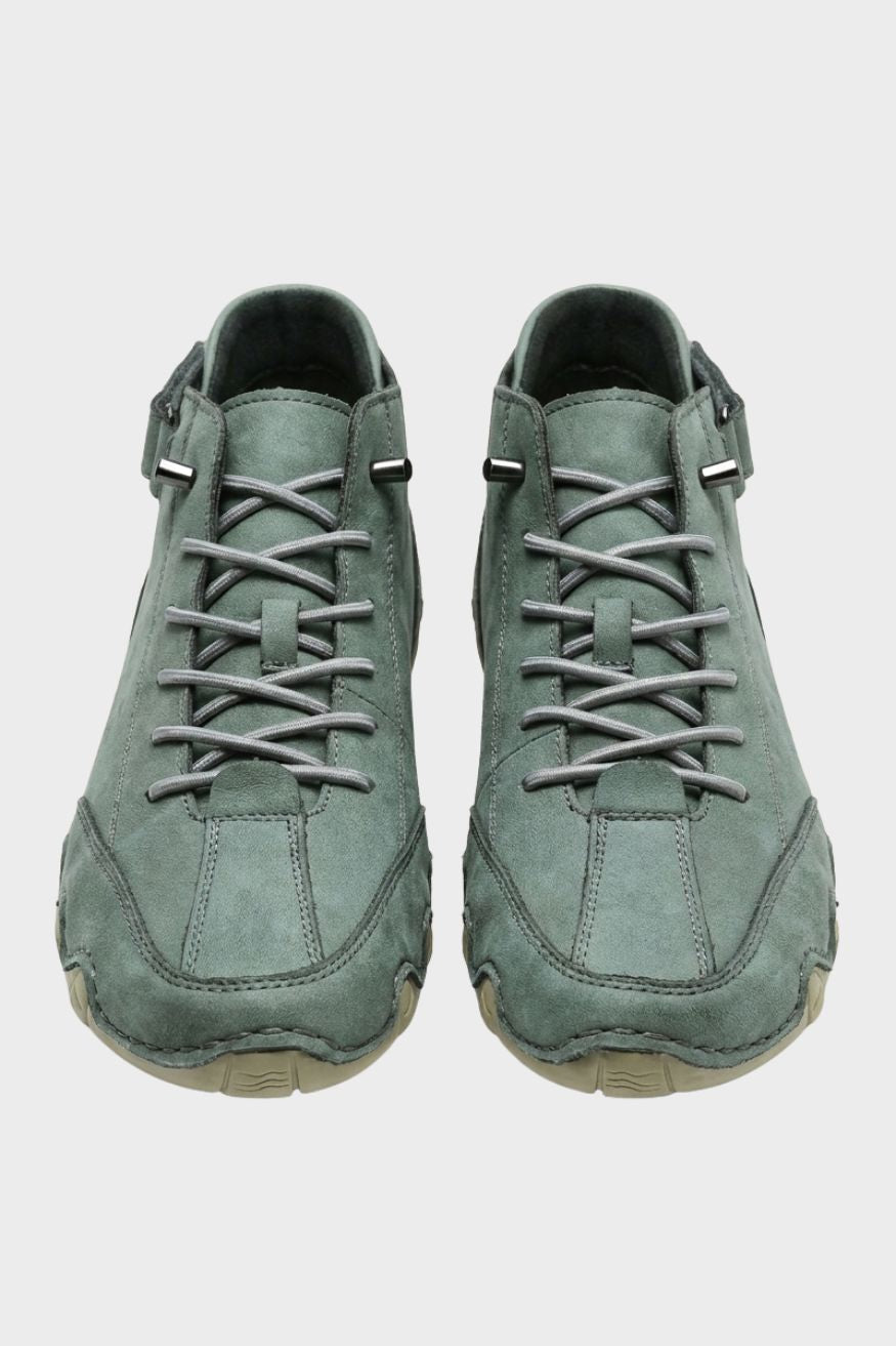 Men's Sneakers with Laces and Profile Sole