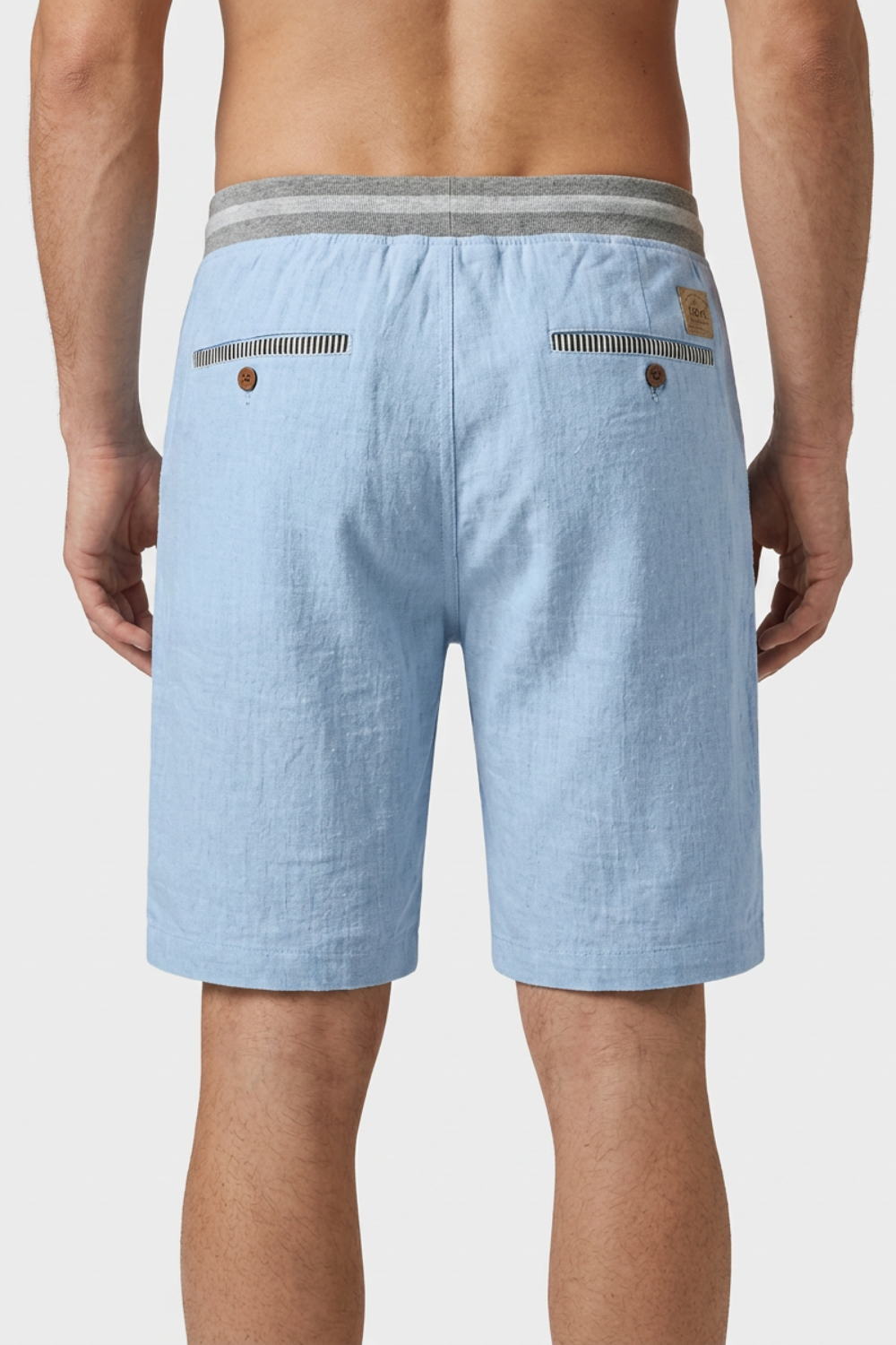 Men's Drawstring Shorts | Contrast Waistband