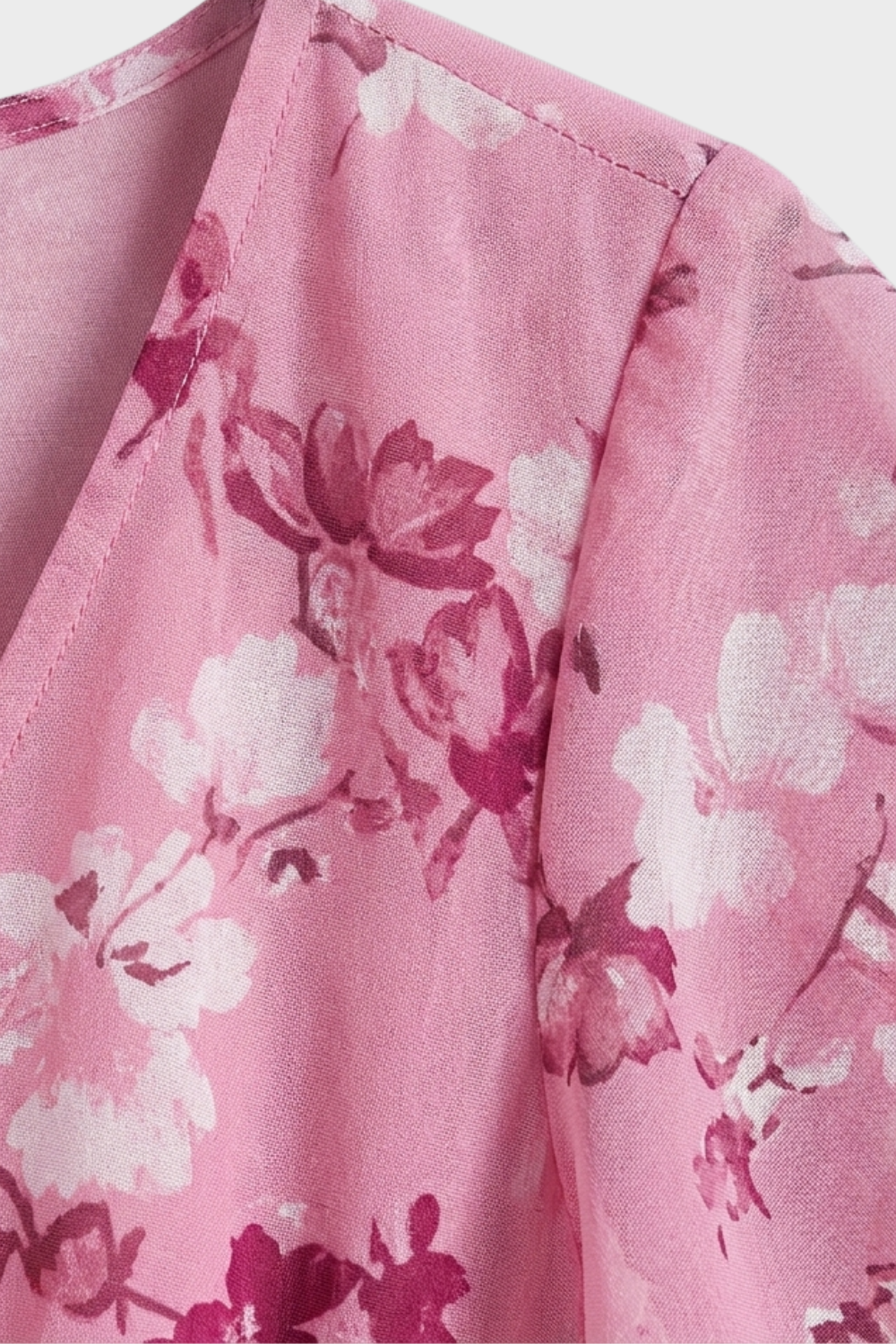 Women's Floral Maxi | Flutter Sleeve