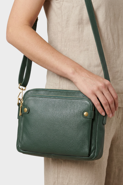 Women's Crossbody Bag with Zipper