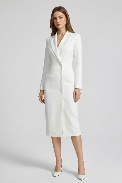 Women's Blazer Midi Dress | Tailored