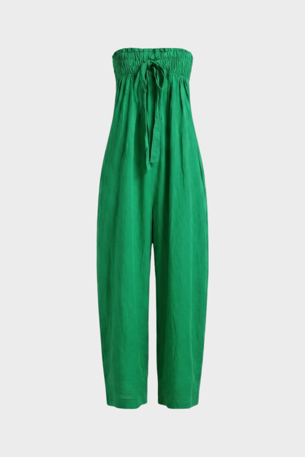 Women's Strapless Jumpsuit | Wide-Leg