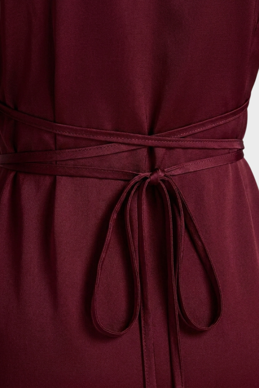 Women's Satin Maxi Dress | Long Sleeve