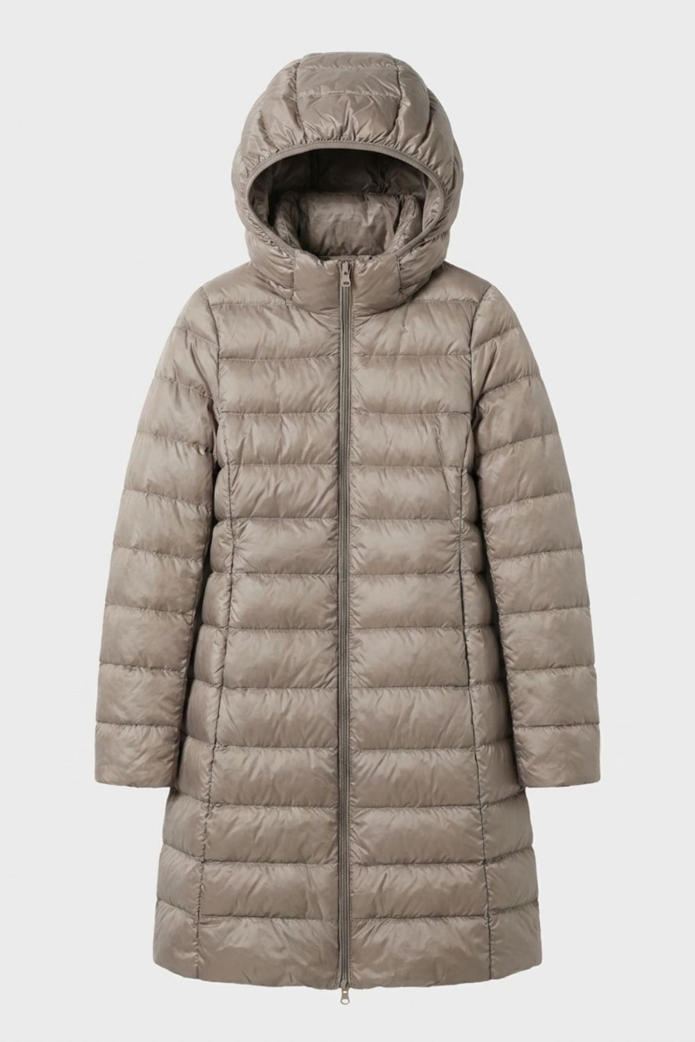 Women's Long Puffer Coat | Hooded