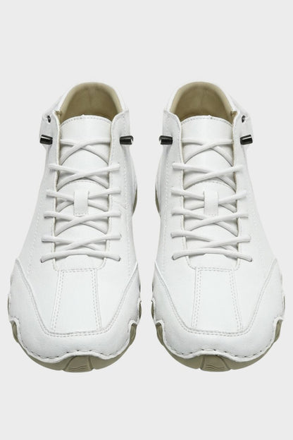 Men's Sneakers with Laces and Profile Sole