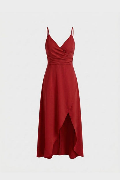 Women's Slip Maxi Dress | V-Neck