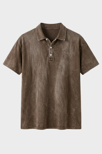 Men's Washed Polo Shirt | Vintage