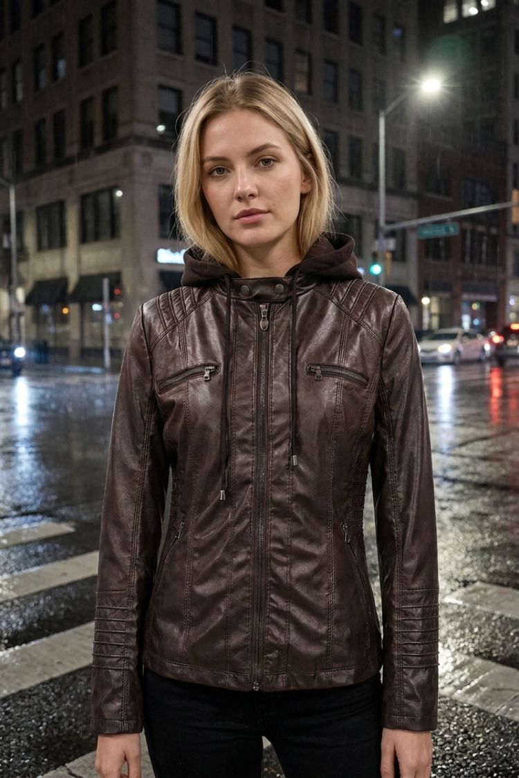 Women's Hooded Jacket | Fitted Silhouette