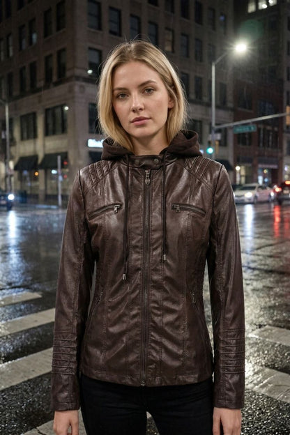 Women's Hooded Jacket | Fitted Silhouette