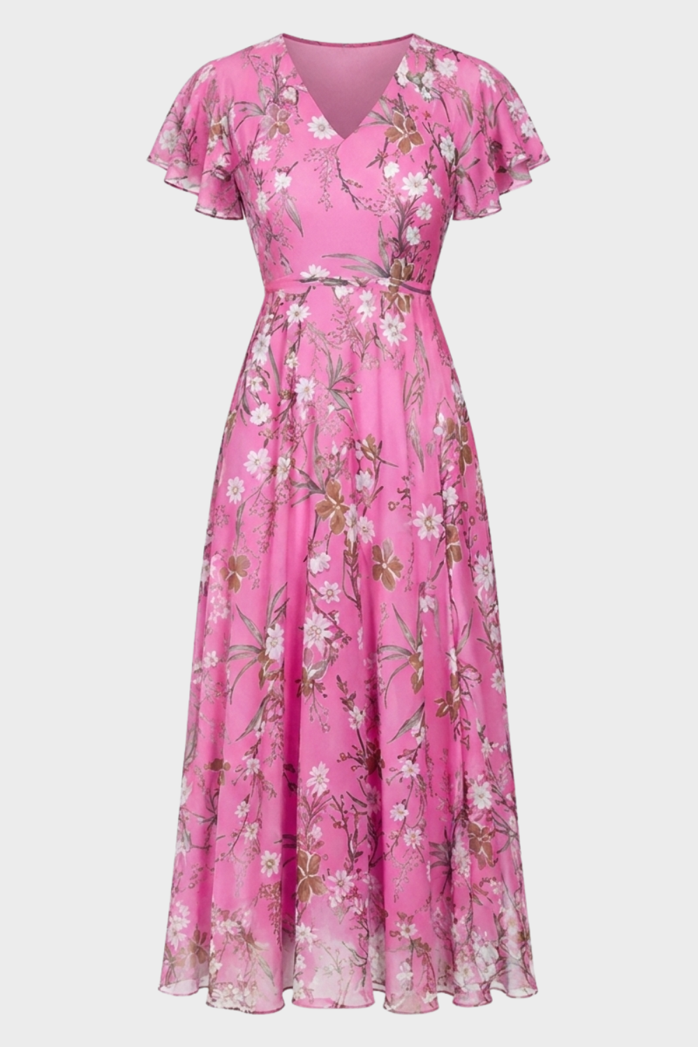 Women's Floral Wedding Maxi | Flutter