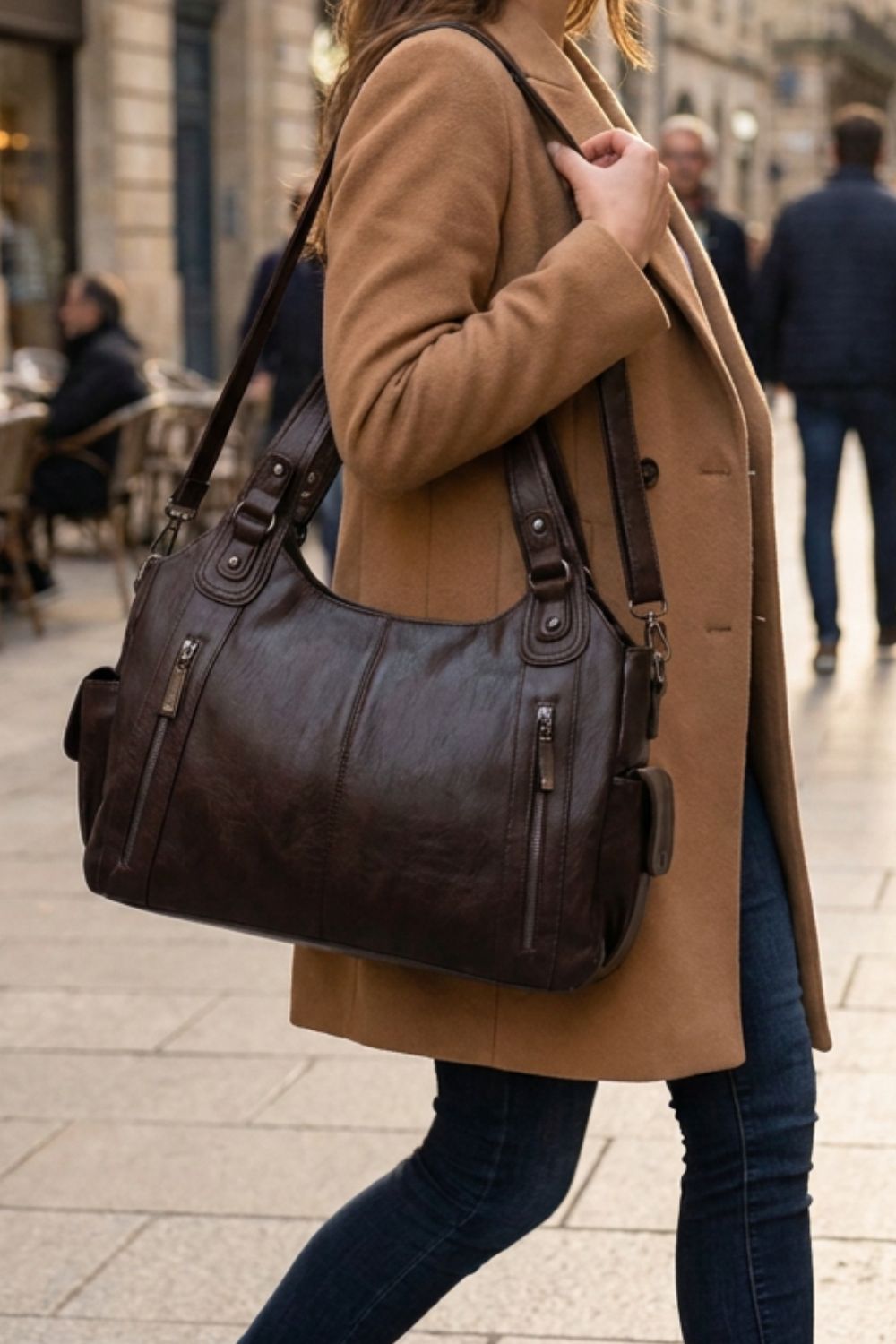 Women's Zip Shoulder Bag | Crossbody