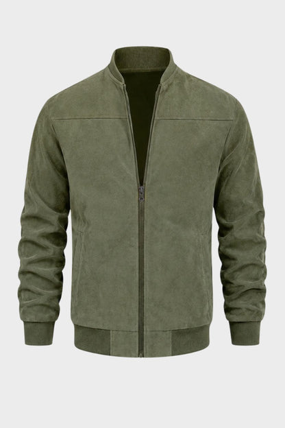 Men's Bomber Jacket | Stand Collar