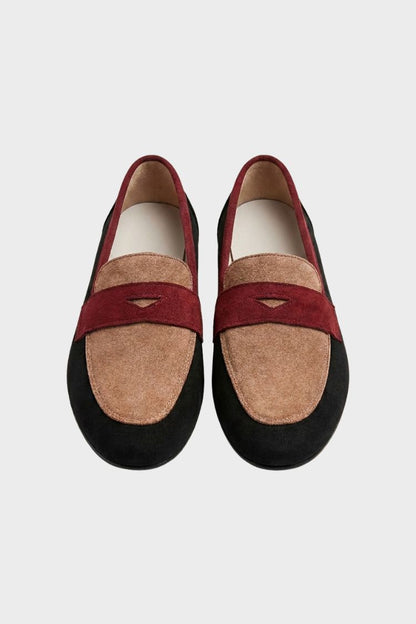 Women Penny Loafer | Contrast Strap