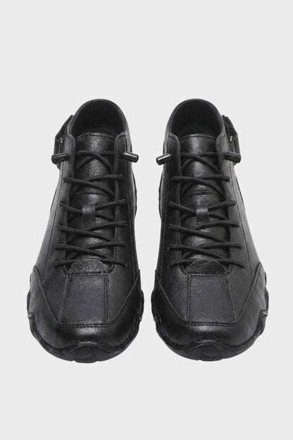 Men's Sneakers with Laces and Profile Sole