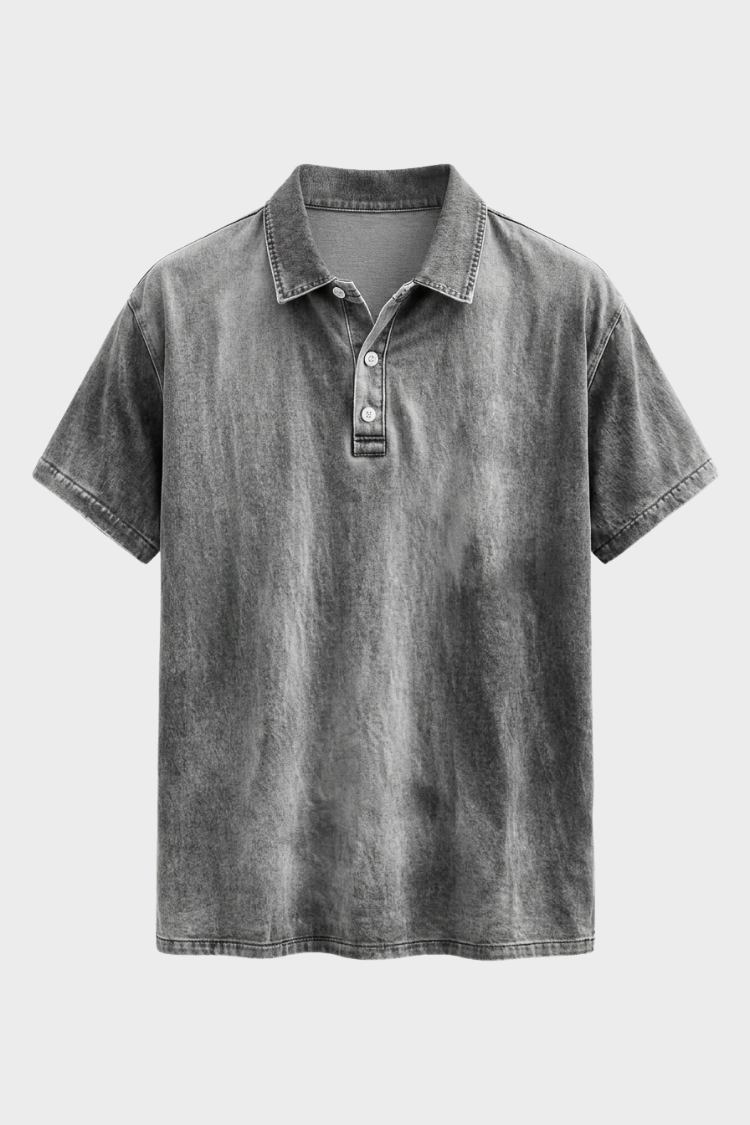 Men's Washed Polo Shirt | Vintage