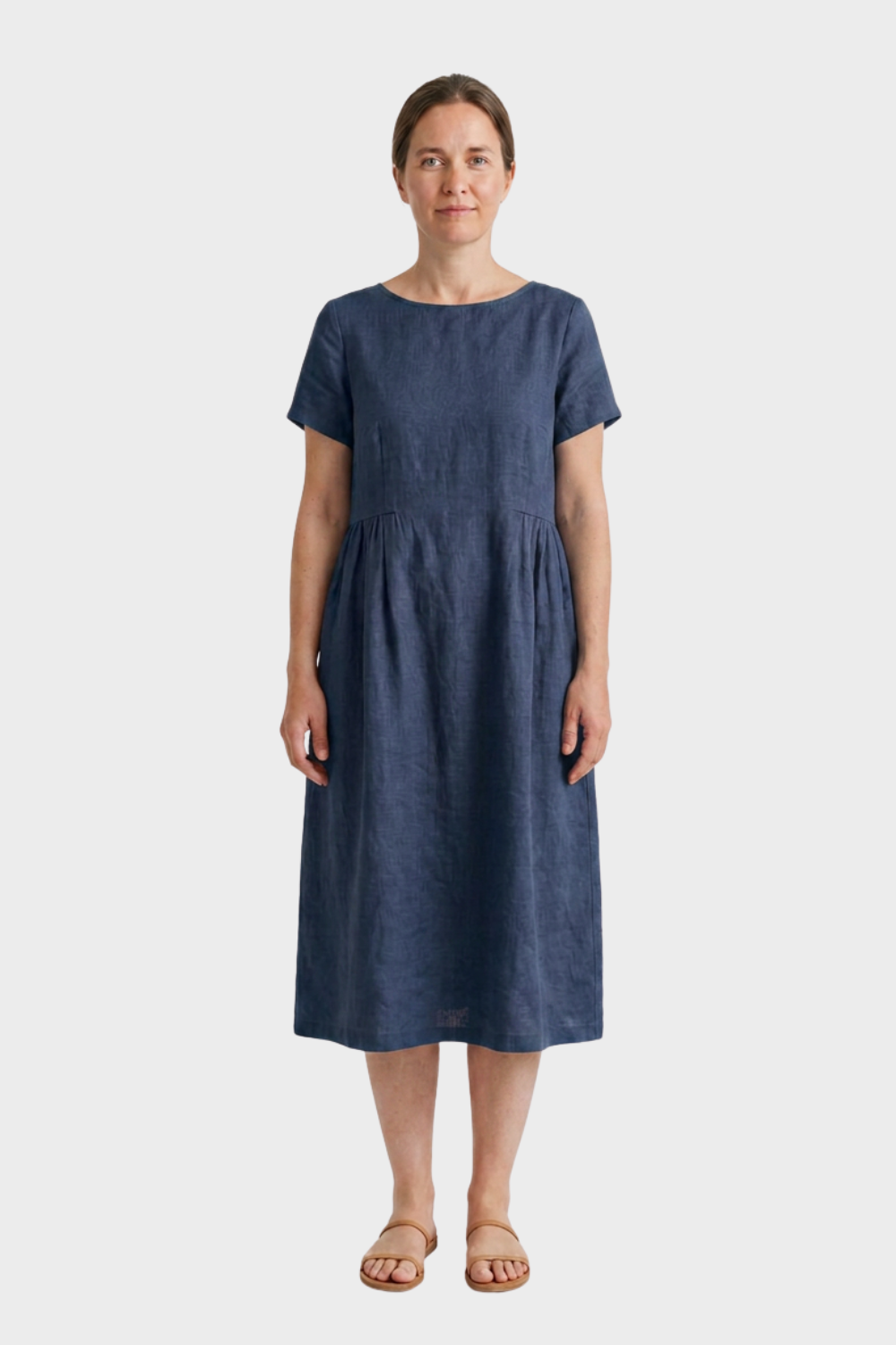 Women's Oversized Linen Maxi | Batwing