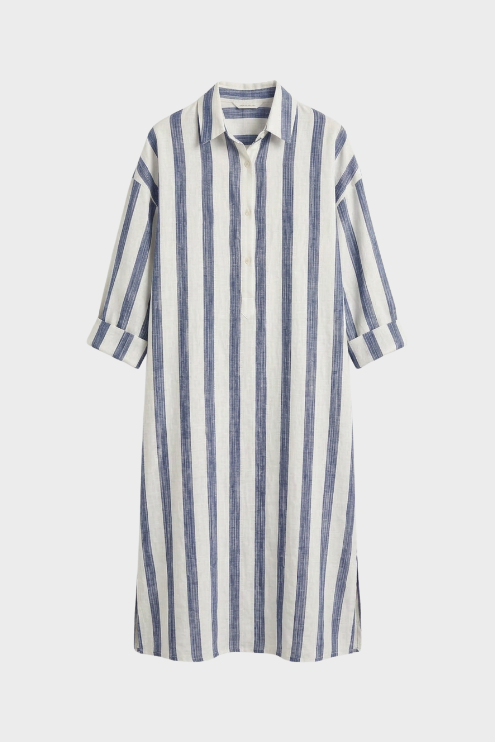 Women's Striped Shirt Dress | Maxi