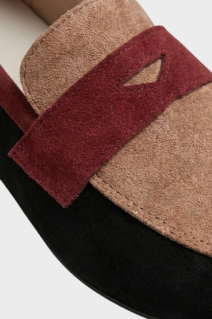 Women Penny Loafer | Contrast Strap