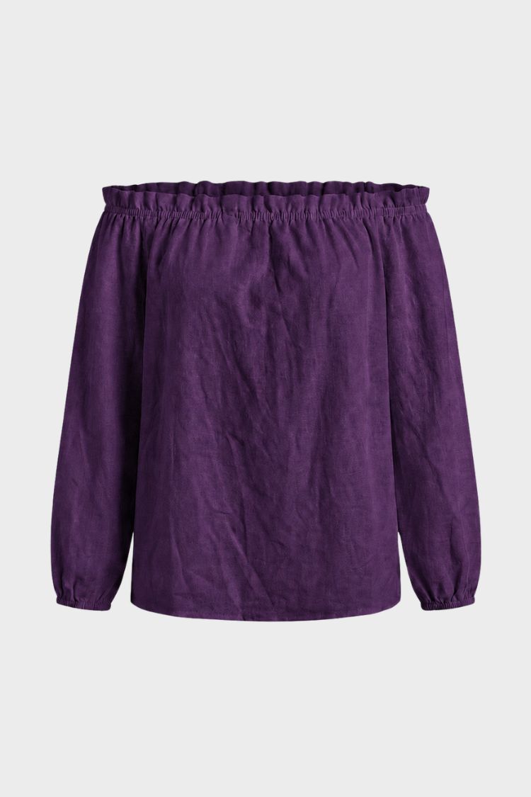 Women's Off-Shoulder Blouse | Long Sleeves