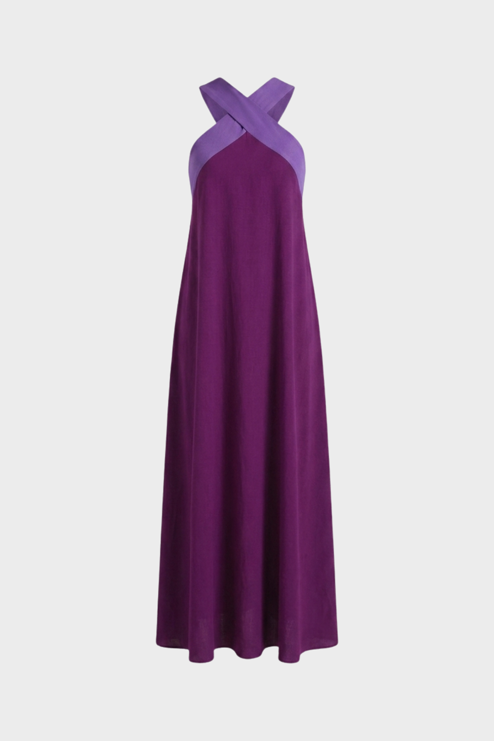 Women's Halter Maxi Dress | Sleeveless