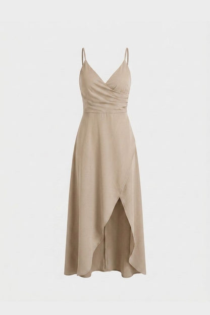 Women's Slip Maxi Dress | V-Neck